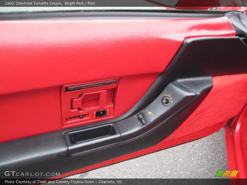 Door Panel of 1992 Corvette Coupe