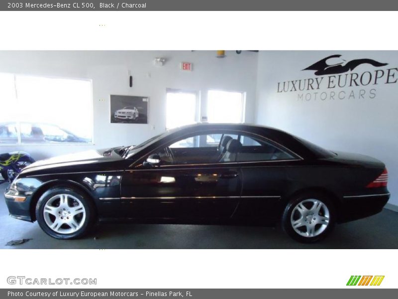 Black / Charcoal 2003 Mercedes-Benz CL 500