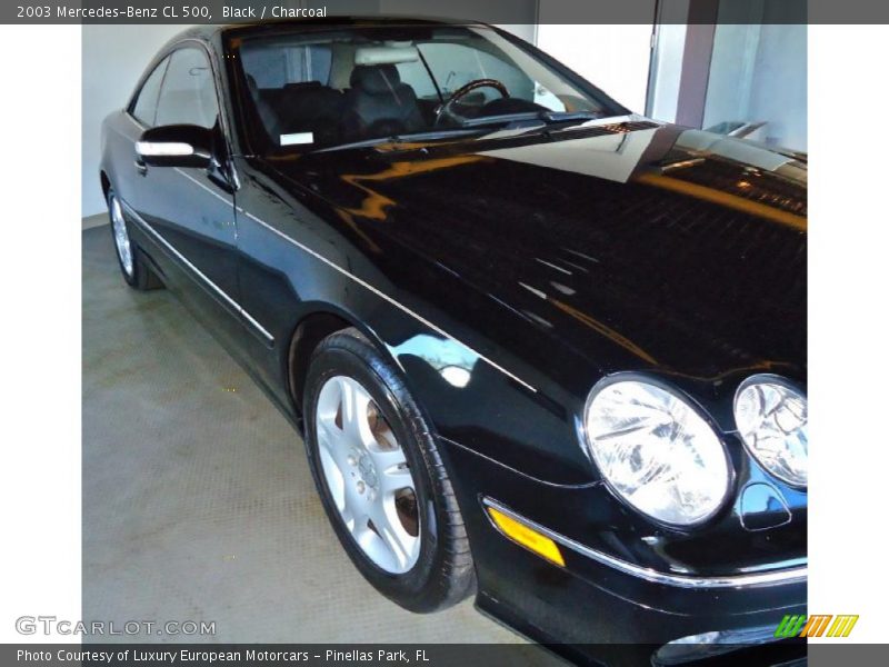 Black / Charcoal 2003 Mercedes-Benz CL 500