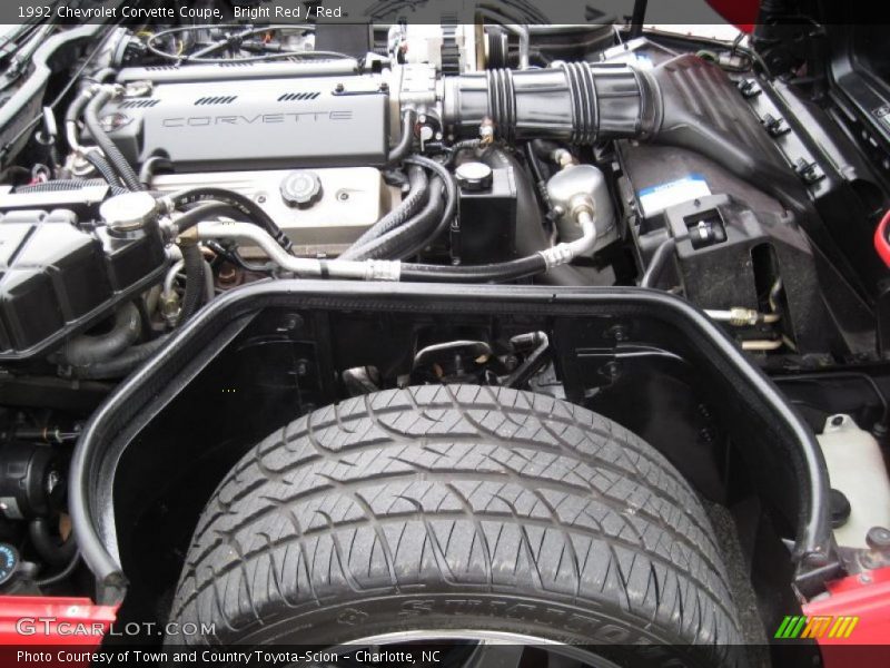  1992 Corvette Coupe Engine - 5.7 Liter OHV 16-Valve LT1 V8