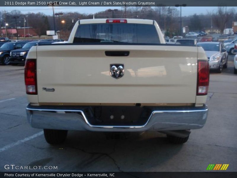 Light Cream / Dark Slate/Medium Graystone 2011 Dodge Ram 2500 HD ST Crew Cab