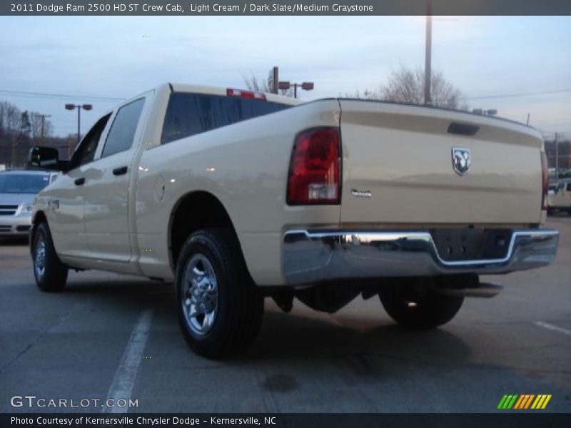 Light Cream / Dark Slate/Medium Graystone 2011 Dodge Ram 2500 HD ST Crew Cab