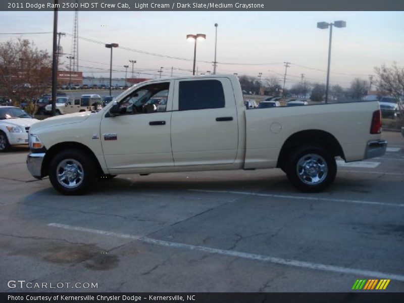 Light Cream / Dark Slate/Medium Graystone 2011 Dodge Ram 2500 HD ST Crew Cab