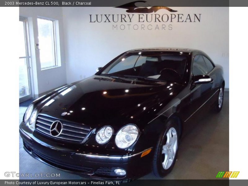 Black / Charcoal 2003 Mercedes-Benz CL 500