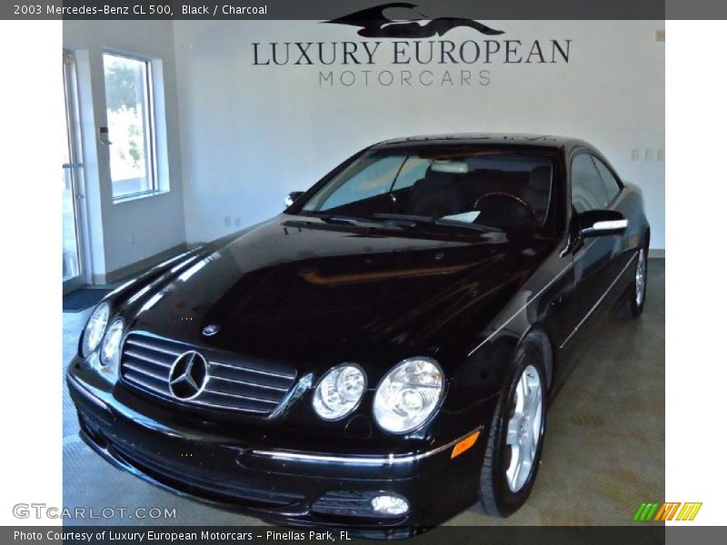 Black / Charcoal 2003 Mercedes-Benz CL 500