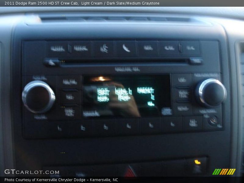 Light Cream / Dark Slate/Medium Graystone 2011 Dodge Ram 2500 HD ST Crew Cab