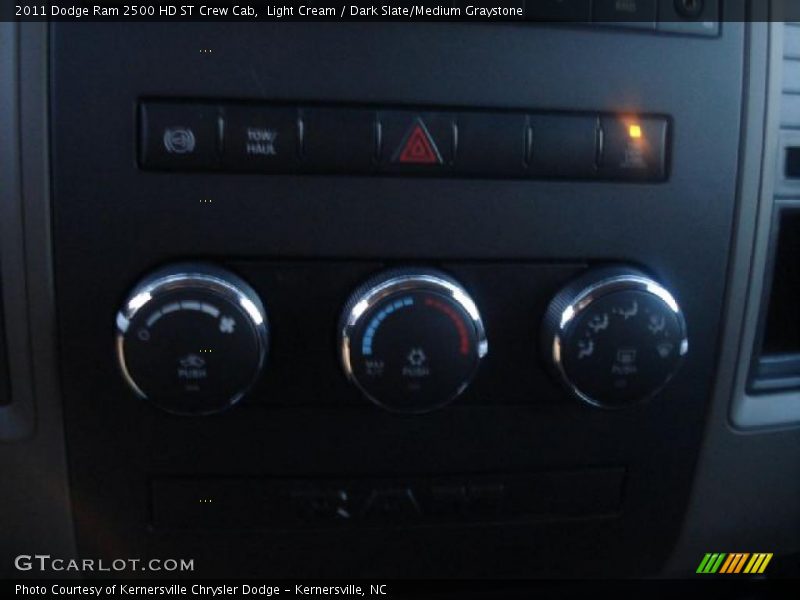 Light Cream / Dark Slate/Medium Graystone 2011 Dodge Ram 2500 HD ST Crew Cab