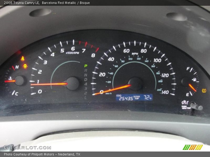 2008 Camry LE LE Gauges