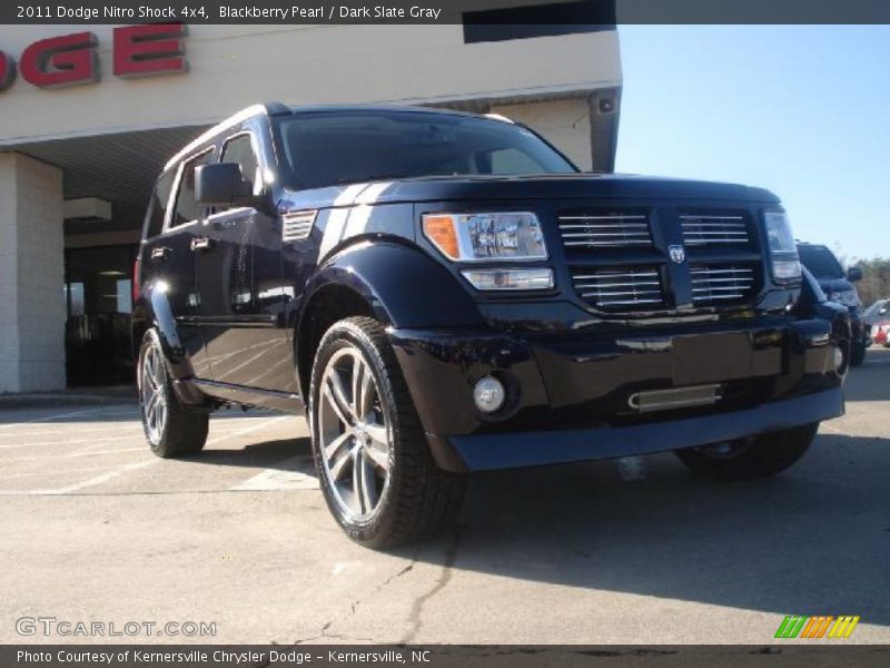 Blackberry Pearl / Dark Slate Gray 2011 Dodge Nitro Shock 4x4