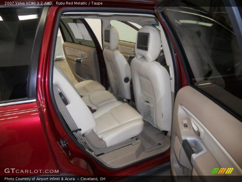 Ruby Red Metallic / Taupe 2007 Volvo XC90 3.2 AWD