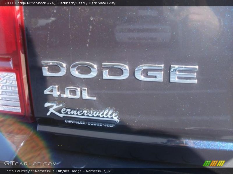 Blackberry Pearl / Dark Slate Gray 2011 Dodge Nitro Shock 4x4