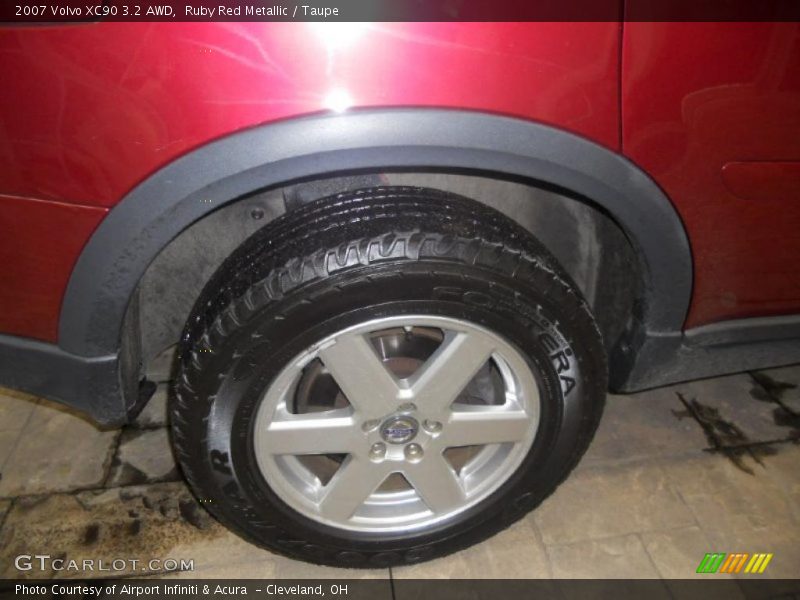 Ruby Red Metallic / Taupe 2007 Volvo XC90 3.2 AWD