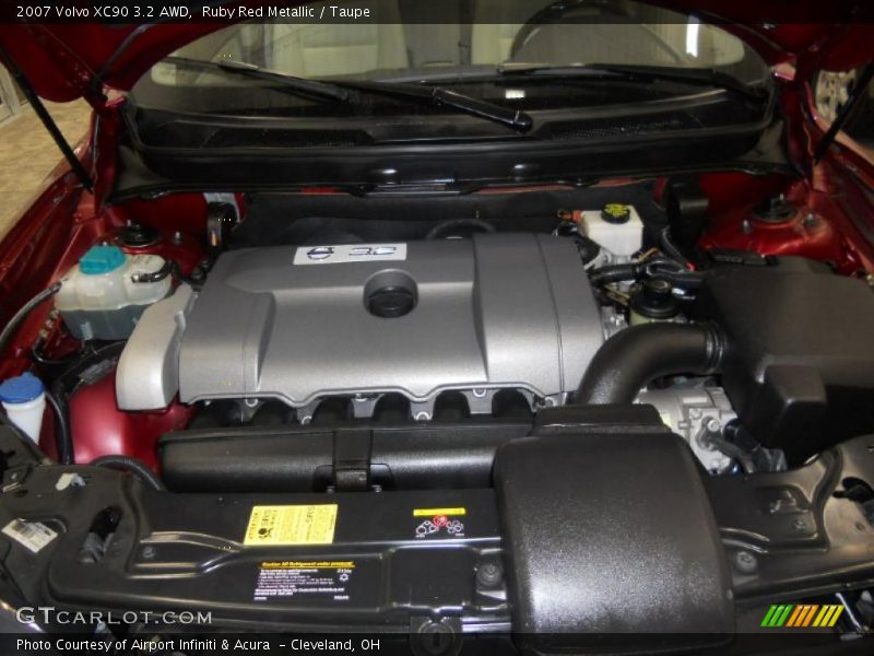Ruby Red Metallic / Taupe 2007 Volvo XC90 3.2 AWD