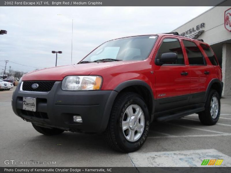 Front 3/4 View of 2002 Escape XLT V6