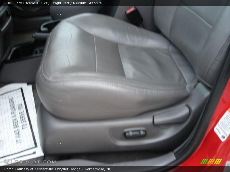  2002 Escape XLT V6 Medium Graphite Interior