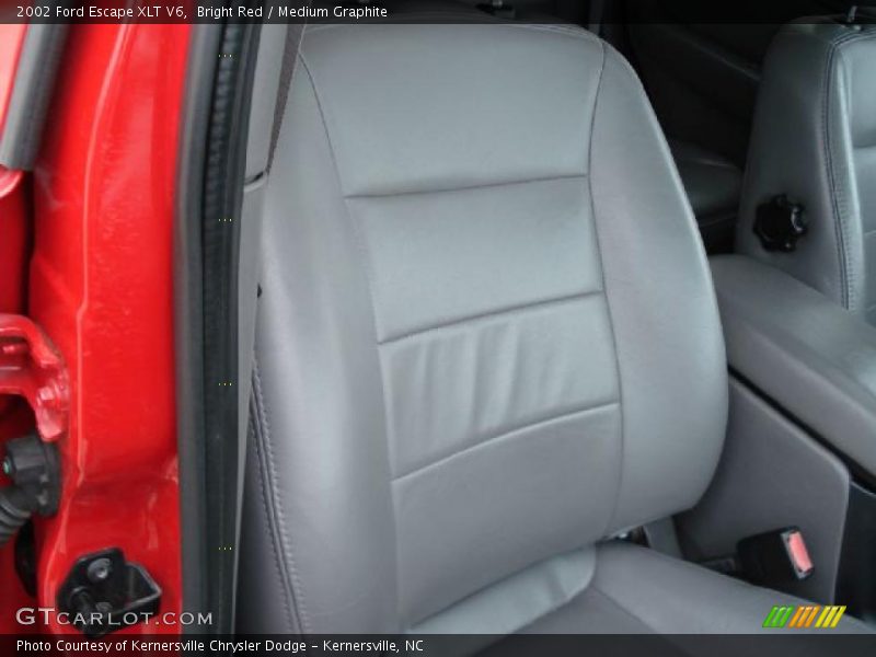 Bright Red / Medium Graphite 2002 Ford Escape XLT V6