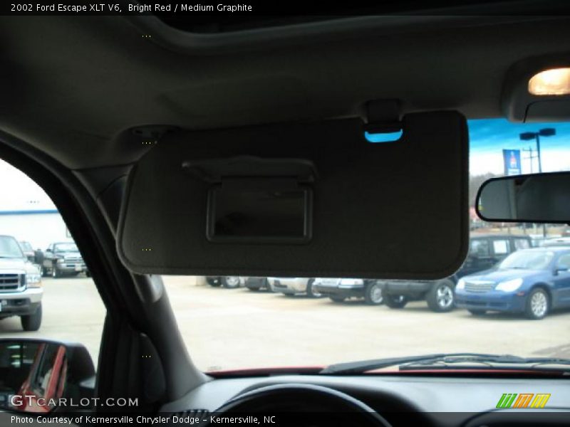 Bright Red / Medium Graphite 2002 Ford Escape XLT V6