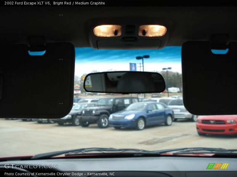Bright Red / Medium Graphite 2002 Ford Escape XLT V6