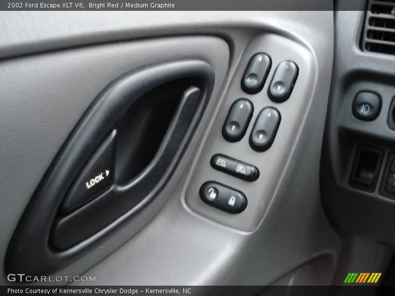 Bright Red / Medium Graphite 2002 Ford Escape XLT V6