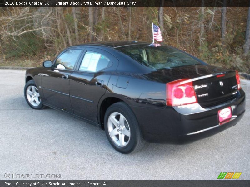 Brilliant Black Crystal Pearl / Dark Slate Gray 2010 Dodge Charger SXT