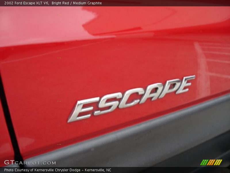  2002 Escape XLT V6 Logo