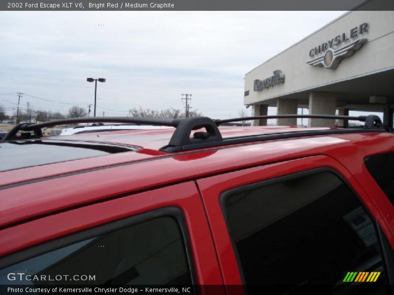 Bright Red / Medium Graphite 2002 Ford Escape XLT V6