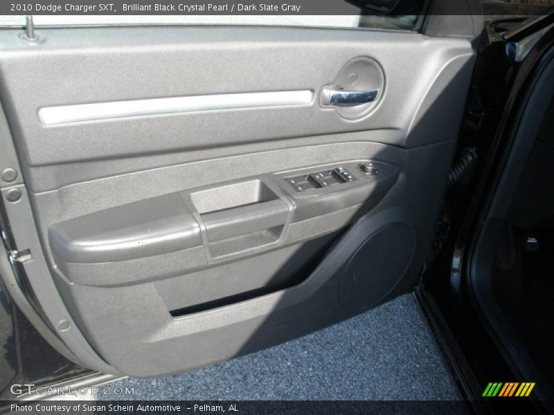 Brilliant Black Crystal Pearl / Dark Slate Gray 2010 Dodge Charger SXT