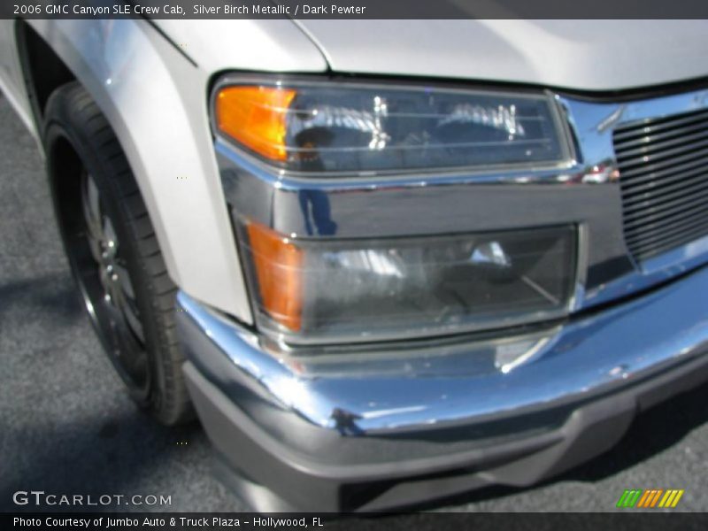 Silver Birch Metallic / Dark Pewter 2006 GMC Canyon SLE Crew Cab