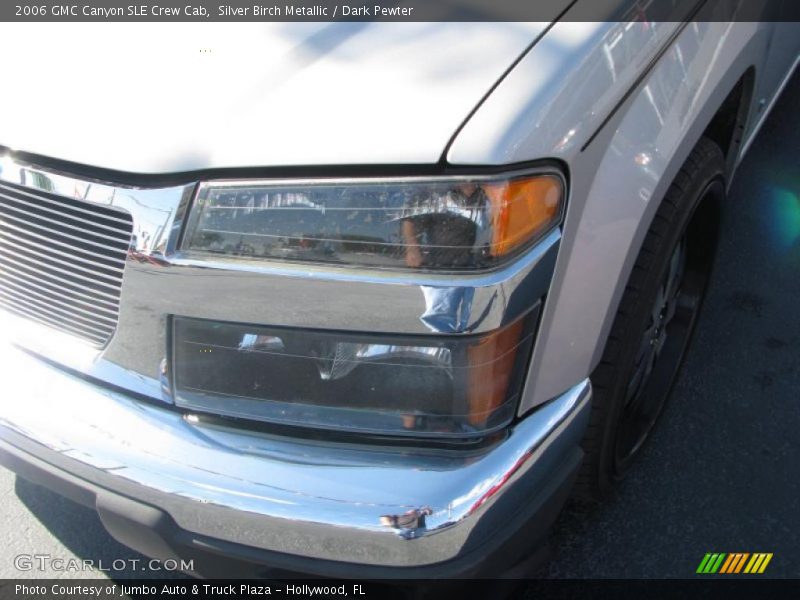 Silver Birch Metallic / Dark Pewter 2006 GMC Canyon SLE Crew Cab