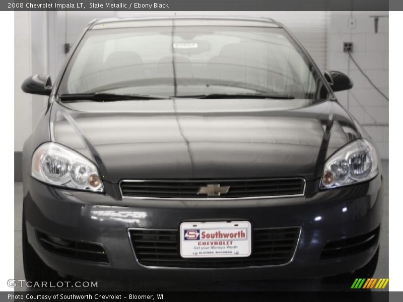 Slate Metallic / Ebony Black 2008 Chevrolet Impala LT