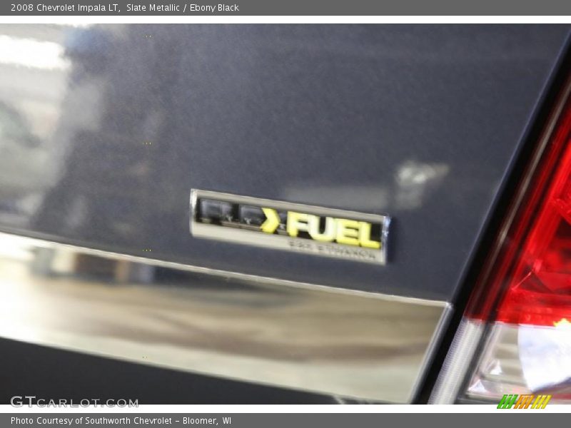 Slate Metallic / Ebony Black 2008 Chevrolet Impala LT