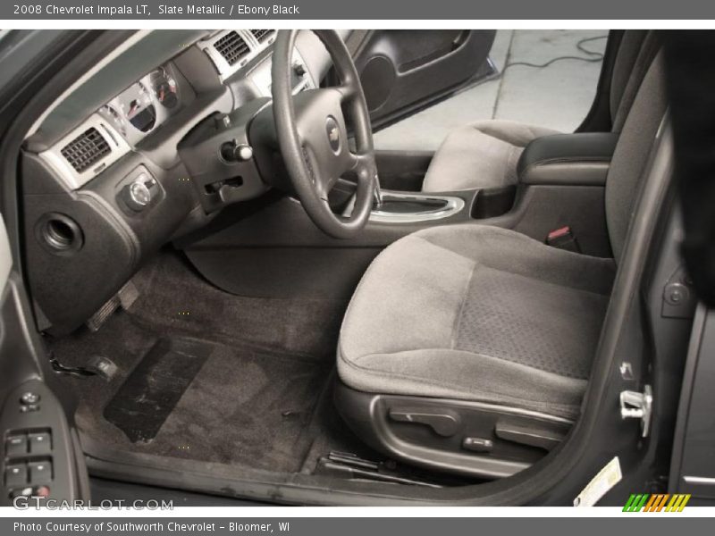 Slate Metallic / Ebony Black 2008 Chevrolet Impala LT