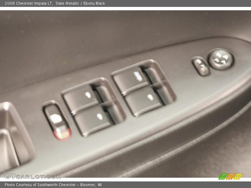 Slate Metallic / Ebony Black 2008 Chevrolet Impala LT