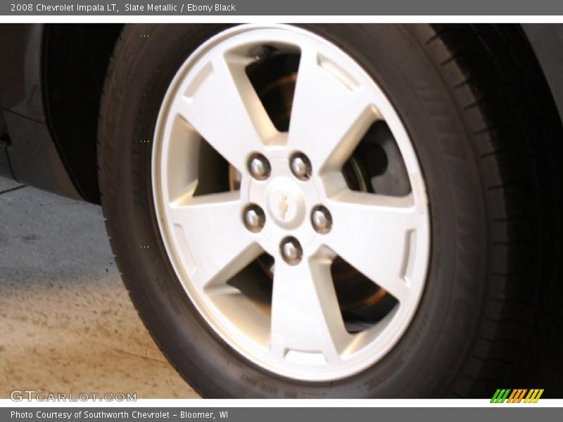 Slate Metallic / Ebony Black 2008 Chevrolet Impala LT