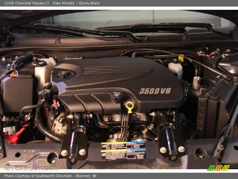 Slate Metallic / Ebony Black 2008 Chevrolet Impala LT