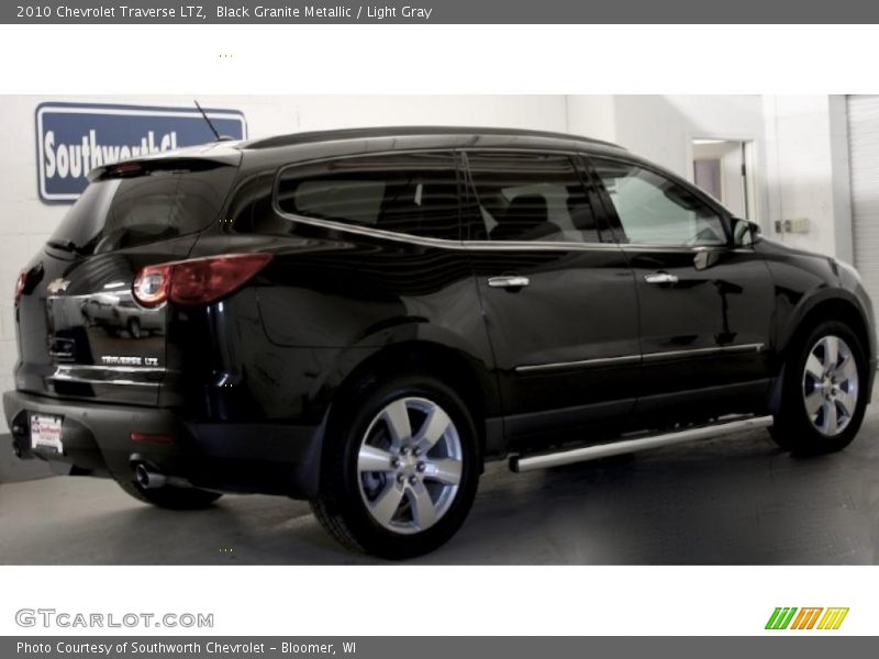 Black Granite Metallic / Light Gray 2010 Chevrolet Traverse LTZ