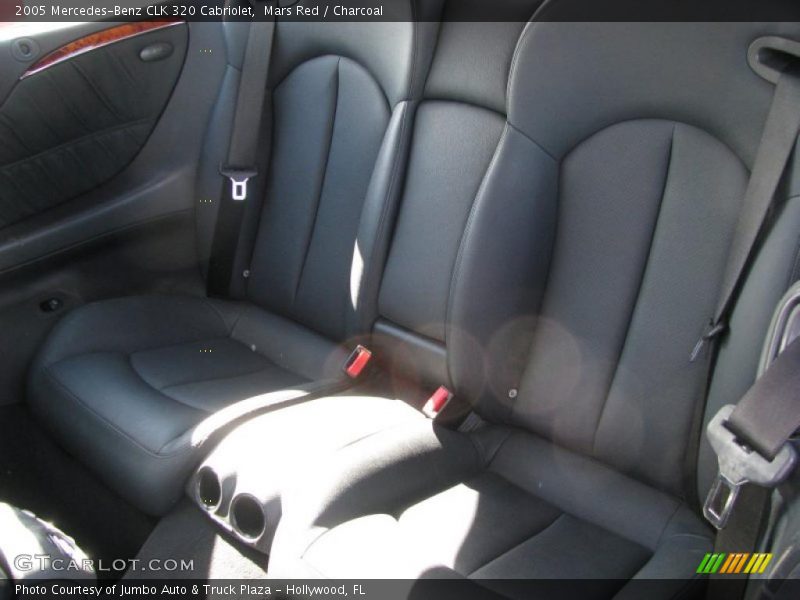 Mars Red / Charcoal 2005 Mercedes-Benz CLK 320 Cabriolet