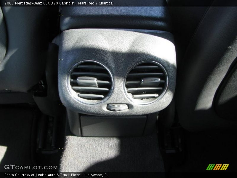 Mars Red / Charcoal 2005 Mercedes-Benz CLK 320 Cabriolet