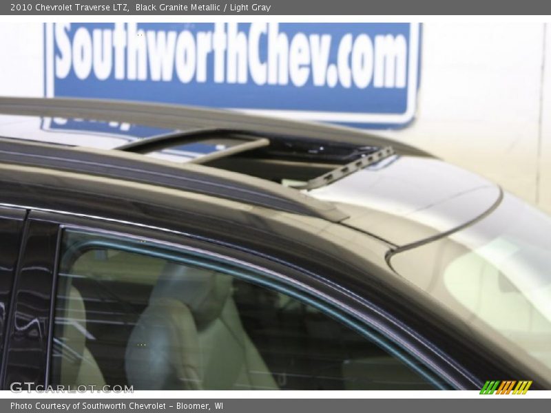 Black Granite Metallic / Light Gray 2010 Chevrolet Traverse LTZ