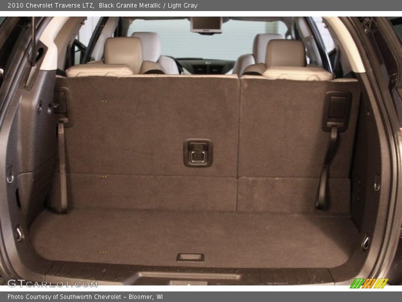 Black Granite Metallic / Light Gray 2010 Chevrolet Traverse LTZ