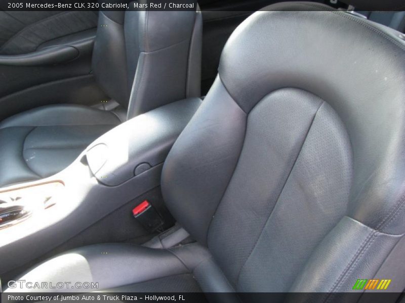 Mars Red / Charcoal 2005 Mercedes-Benz CLK 320 Cabriolet