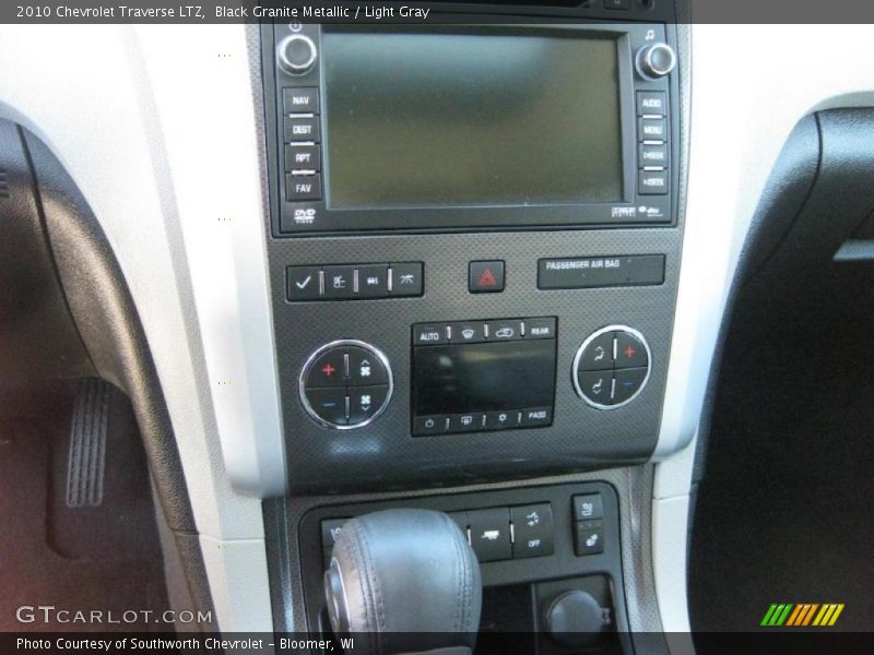Black Granite Metallic / Light Gray 2010 Chevrolet Traverse LTZ
