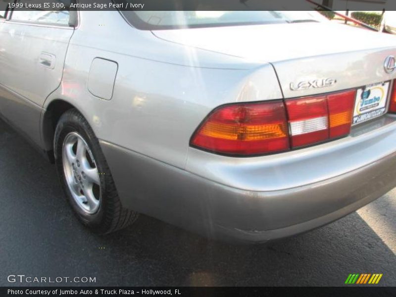 Antique Sage Pearl / Ivory 1999 Lexus ES 300