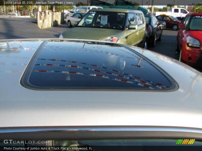 Antique Sage Pearl / Ivory 1999 Lexus ES 300