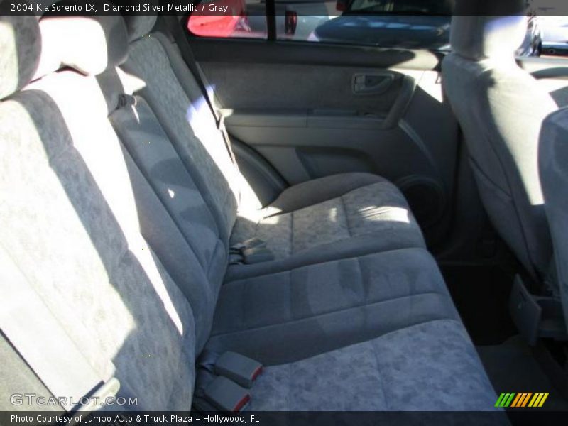 Diamond Silver Metallic / Gray 2004 Kia Sorento LX