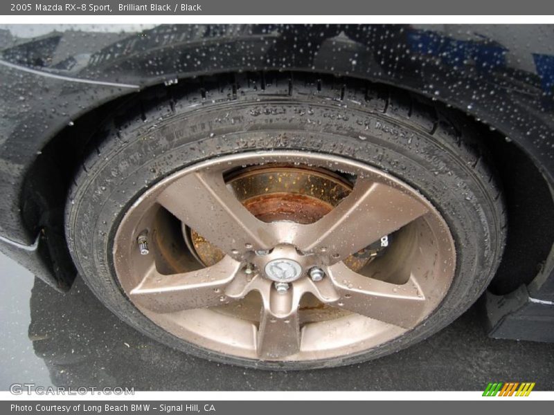 Brilliant Black / Black 2005 Mazda RX-8 Sport
