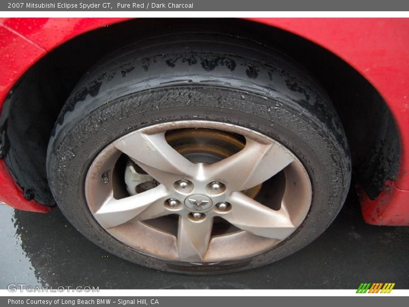 Pure Red / Dark Charcoal 2007 Mitsubishi Eclipse Spyder GT