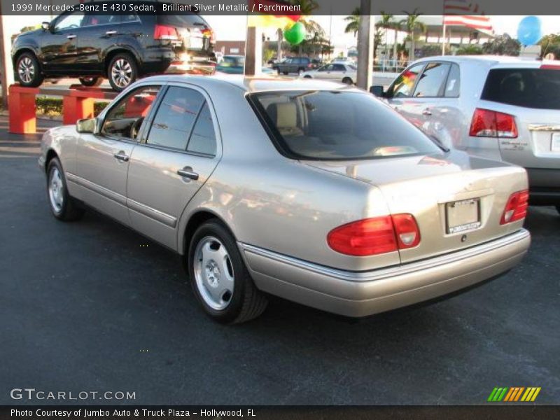 Brilliant Silver Metallic / Parchment 1999 Mercedes-Benz E 430 Sedan