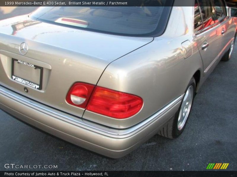 Brilliant Silver Metallic / Parchment 1999 Mercedes-Benz E 430 Sedan