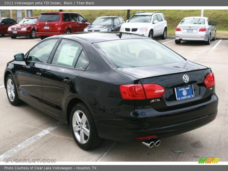 Black / Titan Black 2011 Volkswagen Jetta TDI Sedan
